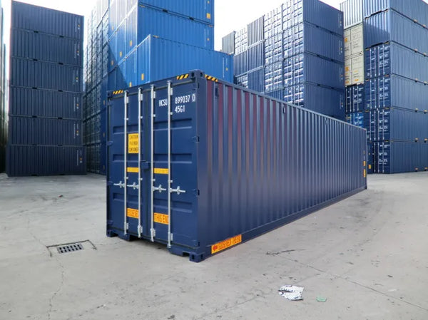 40 Fuß hoher Container mit Doppeltür